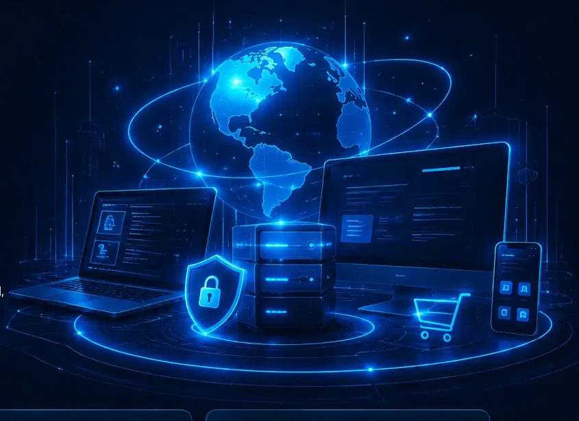 TU SOLUCION AQUI: soluciones digitales, web, sistemas, seguridad y comercio electrónico