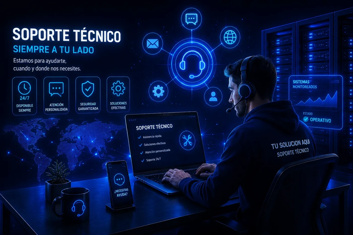Soporte técnico profesional TU SOLUCION AQUI